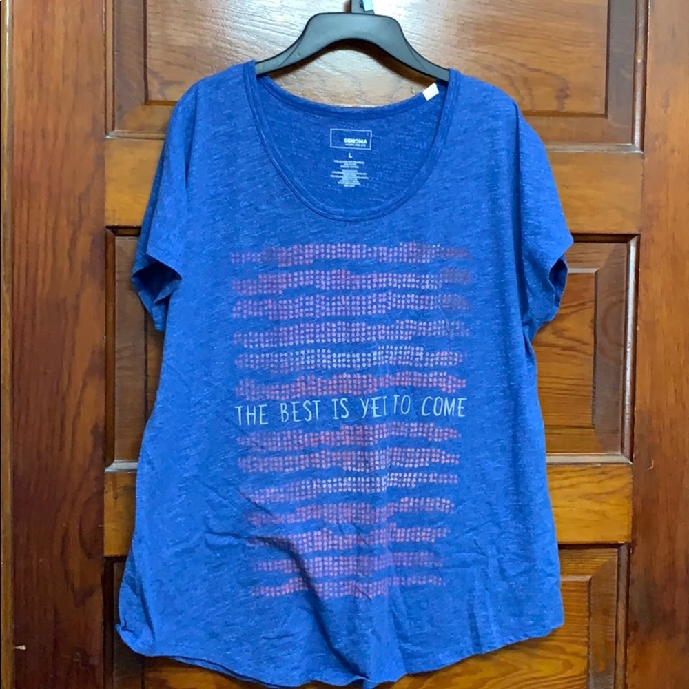 Sonoma blue T-shirt